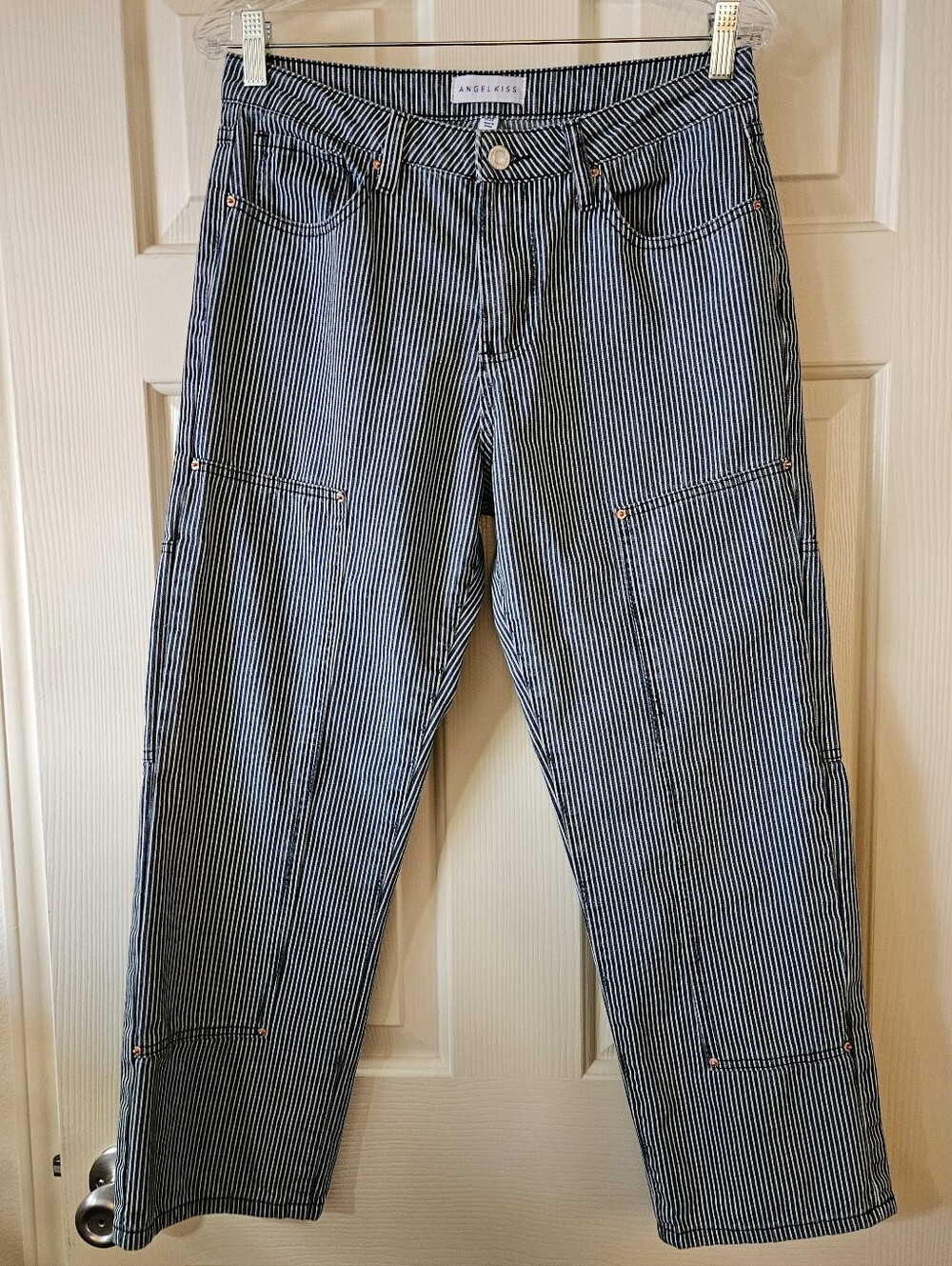 Angel Kiss Pinstripe Jeans